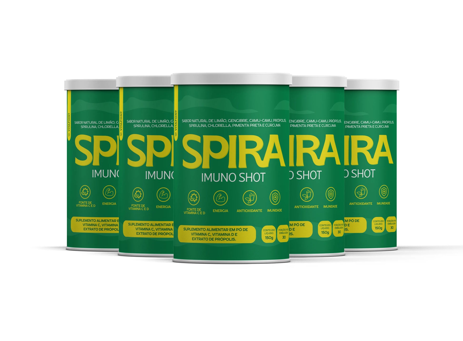 SPIRA 150G - 5 POTES